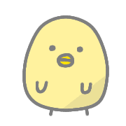 อิโมจิไลน์ Cute egg-shaped chick