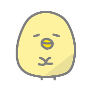 อิโมจิไลน์ Cute egg-shaped chick