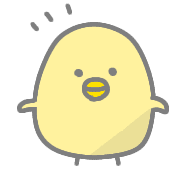 อิโมจิไลน์ Cute egg-shaped chick