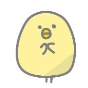 อิโมจิไลน์ Cute egg-shaped chick