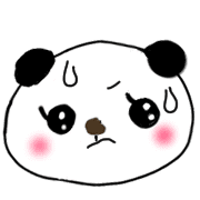 อิโมจิไลน์ Panda-chan's everyday retro Emojis