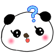 อิโมจิไลน์ Panda-chan's everyday retro Emojis