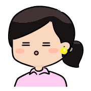 อิโมจิไลน์ Cute little sister emoji