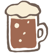 อิโมจิไลน์ yuru beer kabiemoji