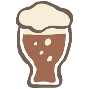 อิโมจิไลน์ yuru beer kabiemoji