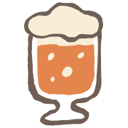 อิโมจิไลน์ yuru beer kabiemoji