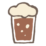 อิโมจิไลน์ yuru beer kabiemoji