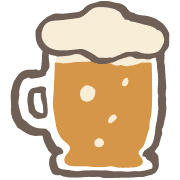 อิโมจิไลน์ yuru beer kabiemoji