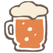 อิโมจิไลน์ yuru beer kabiemoji