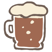 อิโมจิไลน์ yuru beer kabiemoji