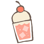 อิโมจิไลน์ yuru creamsoda kabiemoji