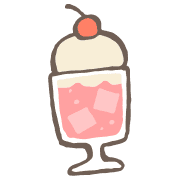 อิโมจิไลน์ yuru creamsoda kabiemoji