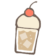 อิโมจิไลน์ yuru creamsoda kabiemoji