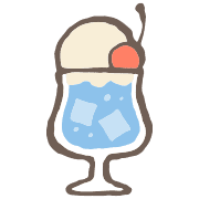 อิโมจิไลน์ yuru creamsoda kabiemoji