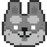 อิโมจิไลน์ kawaii shibainu pixel art emoji