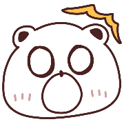 อิโมจิไลน์ Korean style emotional emoji (bear #3)