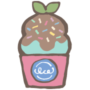 อิโมจิไลน์ yuru soft serve ice cream kabiemoji