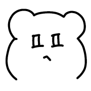 อิโมจิไลน์ handwritten bear emojis