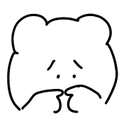 อิโมจิไลน์ Handwritten bear bear emojis.