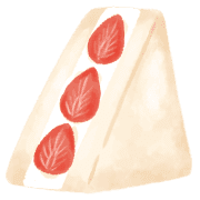 อิโมจิไลน์ bread watercolor emoji