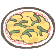 อิโมจิไลน์ yuru basic Chinese restaurant kabiemoji