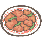 อิโมจิไลน์ yuru basic Chinese restaurant kabiemoji