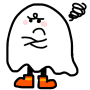 อิโมจิไลน์ Halloween ghost life