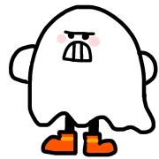 อิโมจิไลน์ Halloween ghost life