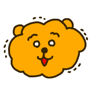 อิโมจิไลน์ Pomeranian ponta emoji2