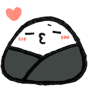 อิโมจิไลน์ Onigiri emoji*