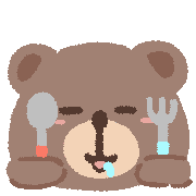 อิโมจิไลน์ Emoji to convey Fluffy Bear's feelings 2