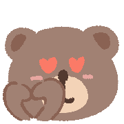 อิโมจิไลน์ Emoji to convey Fluffy Bear's feelings 2