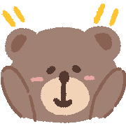 อิโมจิไลน์ Emoji to convey Fluffy Bear's feelings 2