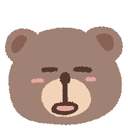 อิโมจิไลน์ Emoji to convey Fluffy Bear's feelings 2