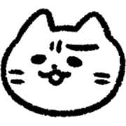 อิโมจิไลน์ manmaru cat emoji