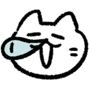 อิโมจิไลน์ manmaru cat emoji