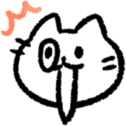 อิโมจิไลน์ manmaru cat emoji