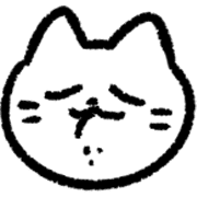 อิโมจิไลน์ manmaru cat emoji