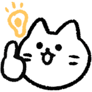 อิโมจิไลน์ manmaru cat emoji