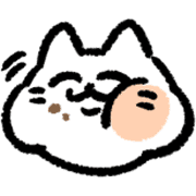 อิโมจิไลน์ manmaru cat emoji