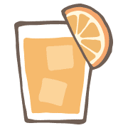 อิโมจิไลน์ yuru alcohol drink kabiemoji