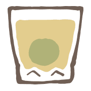 อิโมจิไลน์ yuru alcohol drink kabiemoji