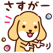 อิโมจิไลน์ Cute dachshund dog_Emoji Ver.2