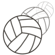 อิโมจิไลน์ Simple volleyball fix