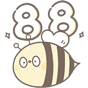 อิโมจิไลน์ Little Normi : Busy Bee