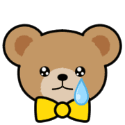 อิโมจิไลน์ Teddy Bear Face EMOJI[YELLOW]