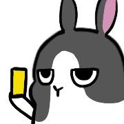 อิโมจิไลน์ Ferocious rabbit Stickers 2