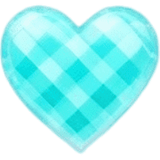 อิโมจิไลน์ Turquoise blue heart emoji