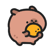 อิโมจิไลน์ Baby capybara animated emoji 9