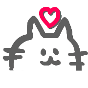 อิโมจิไลน์ emotional lovely cat emoji